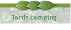 Tarifs camping